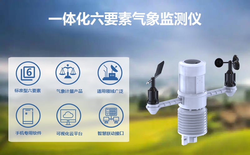 一体化六要素气象监测仪：一体化六要素气象监测仪在智慧城市与农业中的关键作用