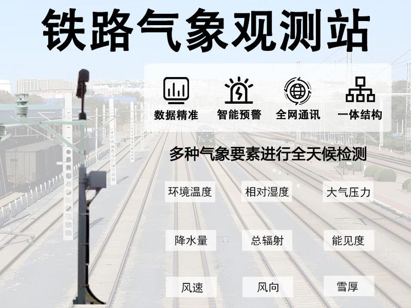 铁路气象观测站：铁路气象观测站的核心使命——降雨与能见度监测
