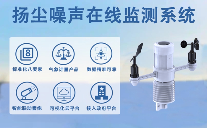 扬尘噪声在线监测系统主要有哪些功能，赋能环境精准治理