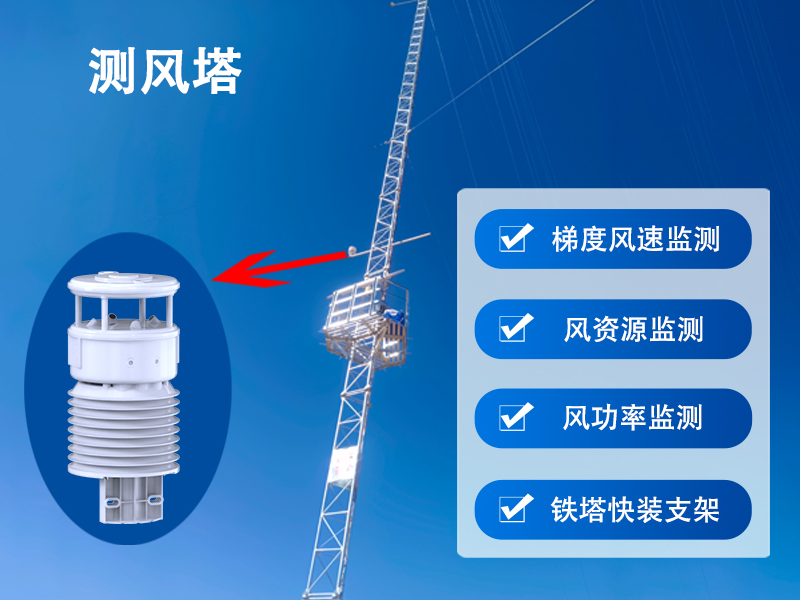 测风塔：不止服务风电，测风塔的多元作用你了解多少?