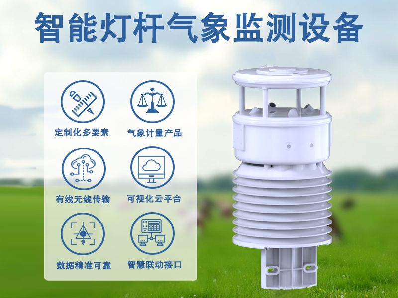 智能灯杆气象监测设备：让城市治理更精细的感知帮手