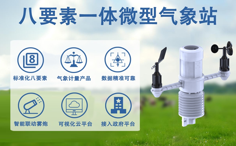 八要素一体微型气象站