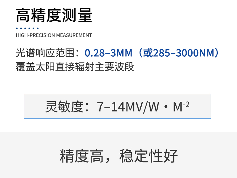 太阳直接辐射传感器