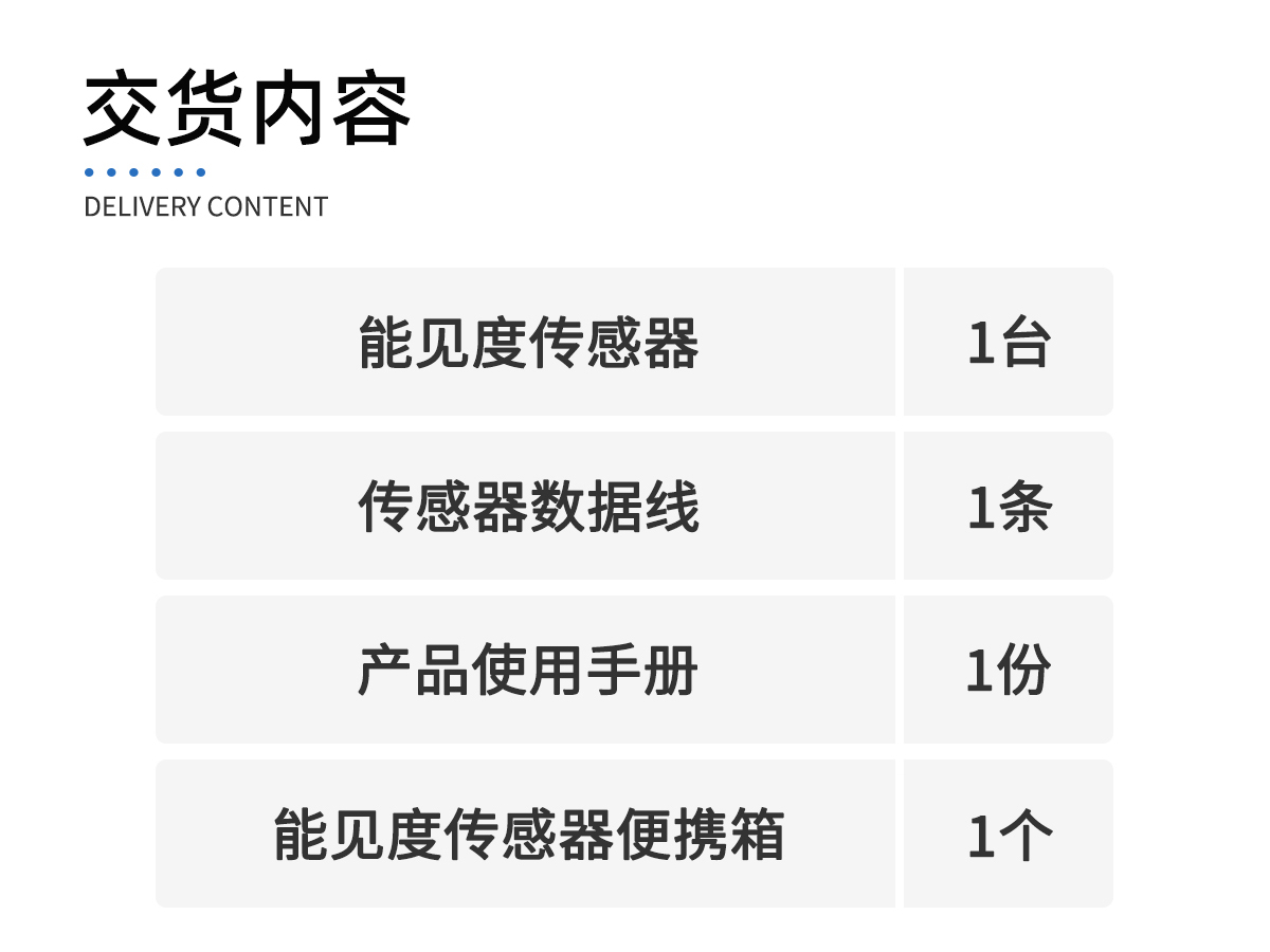 便携式能见度监测仪