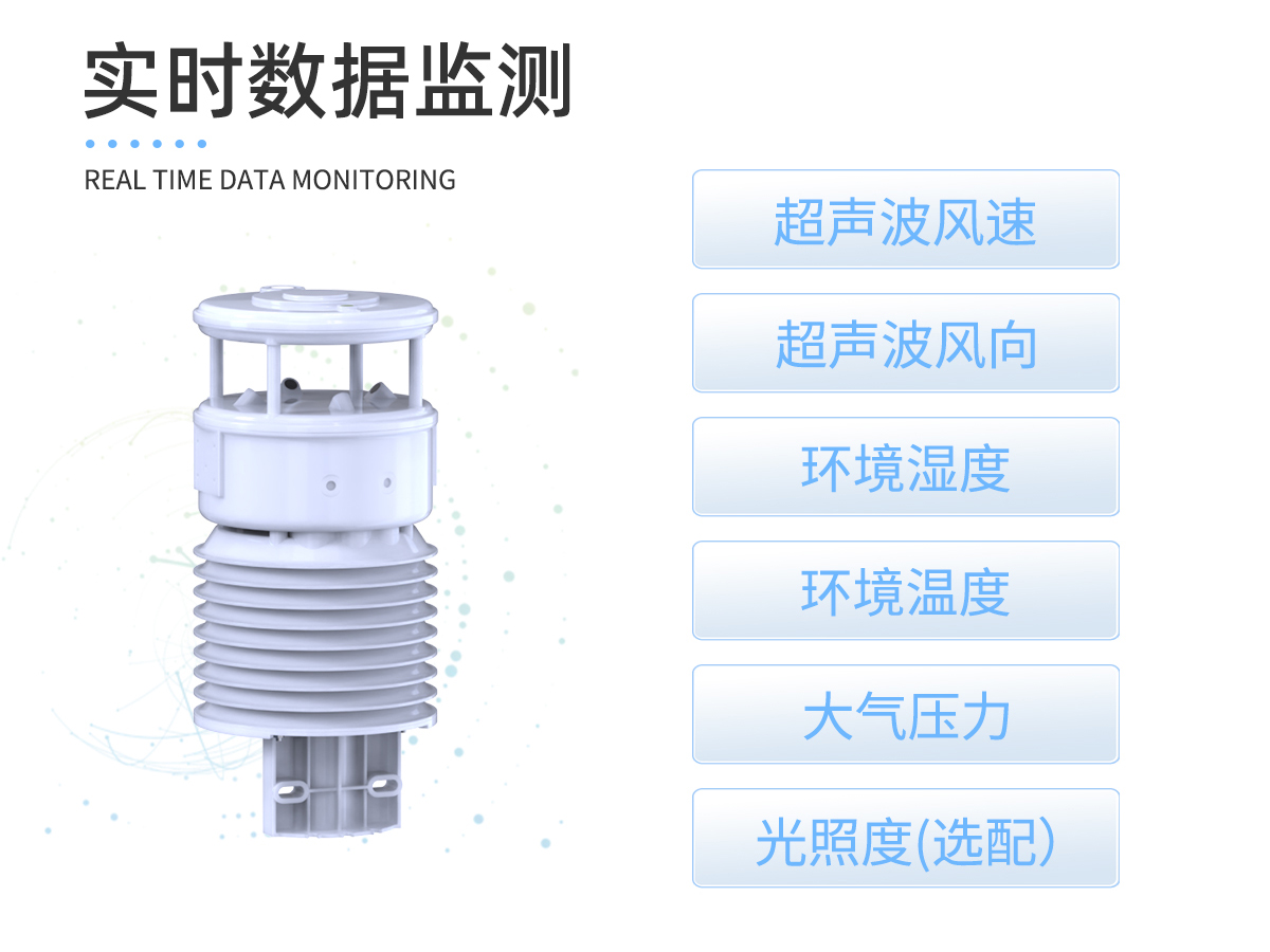 一体化智慧灯杆气象站