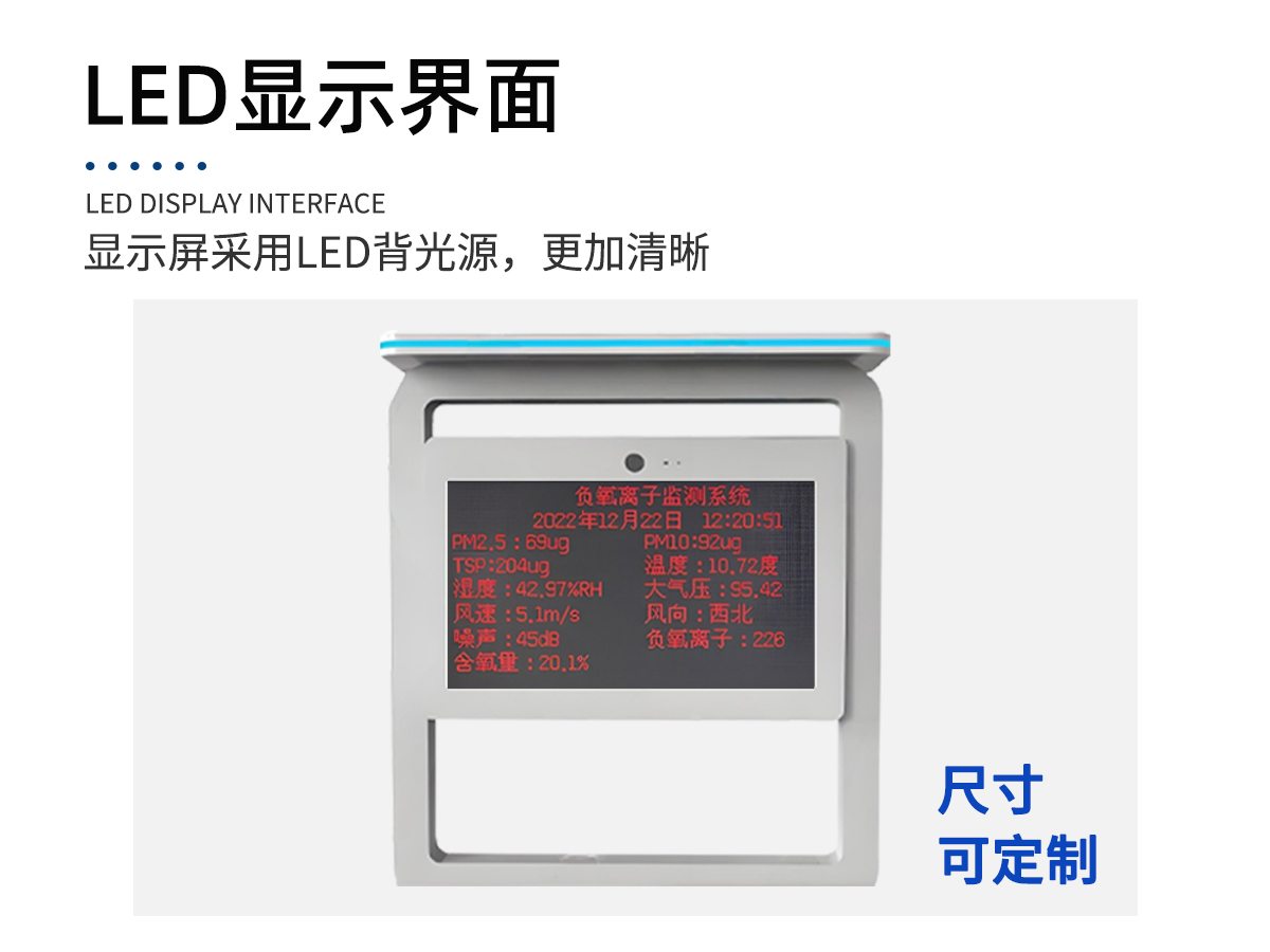 负氧离子监测站