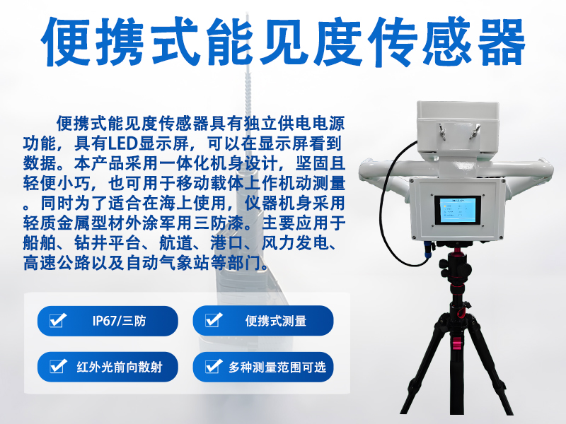 便携式能见度传感器