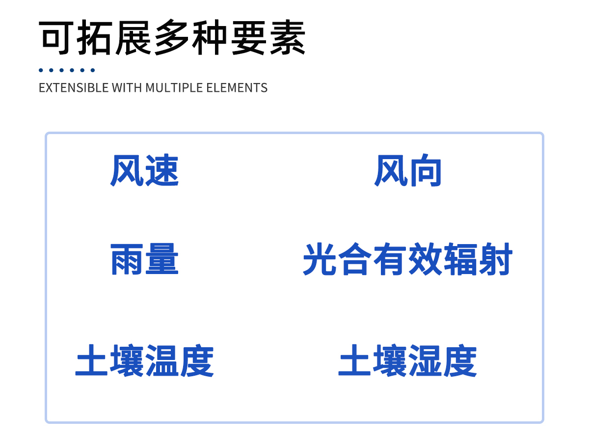一体化温室监测气象站