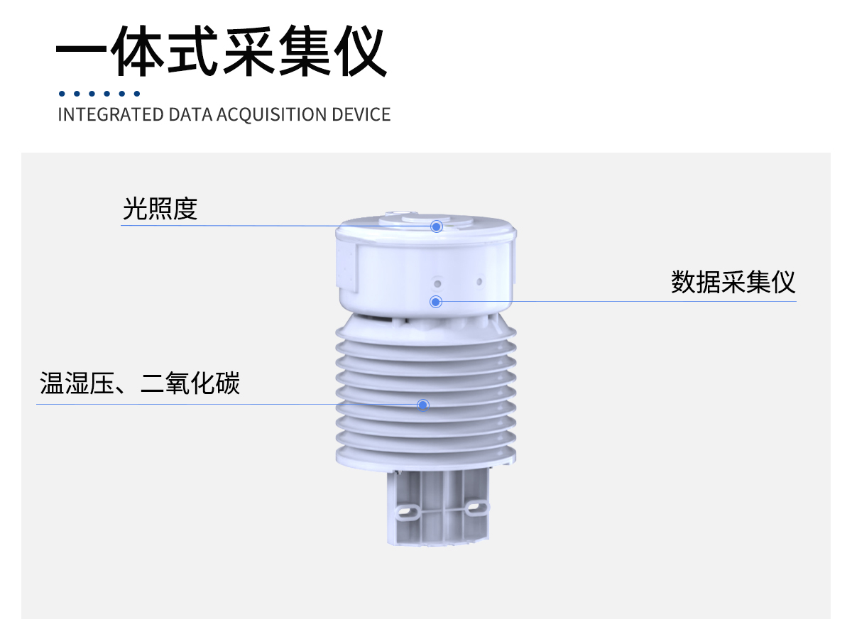 一体化温室监测气象站